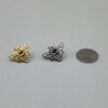 Bee Lapel Pin - Stainless Steel