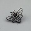 Bee Lapel Pin - Stainless Steel