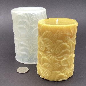 Large Pedal Flower Wax Mold