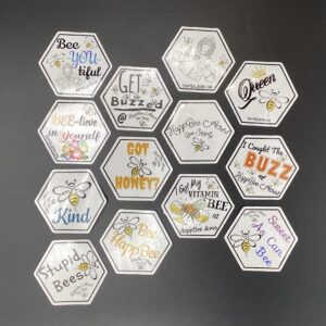 Stickers - Hexagonal