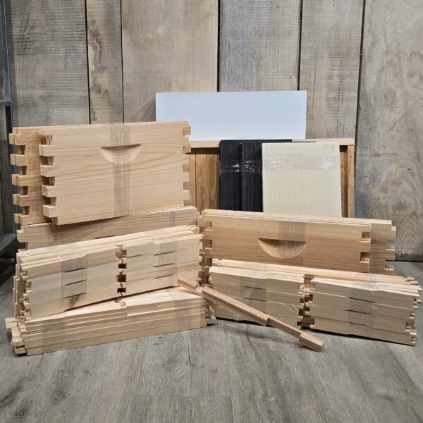 Cypress 8 Frame Unassembled 3 Deep Full Hive Kit