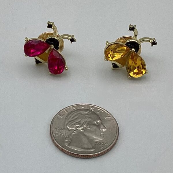 Jewel-Winged Bee Pin