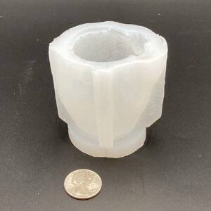 Big Bee Skep Wax Candle Mold